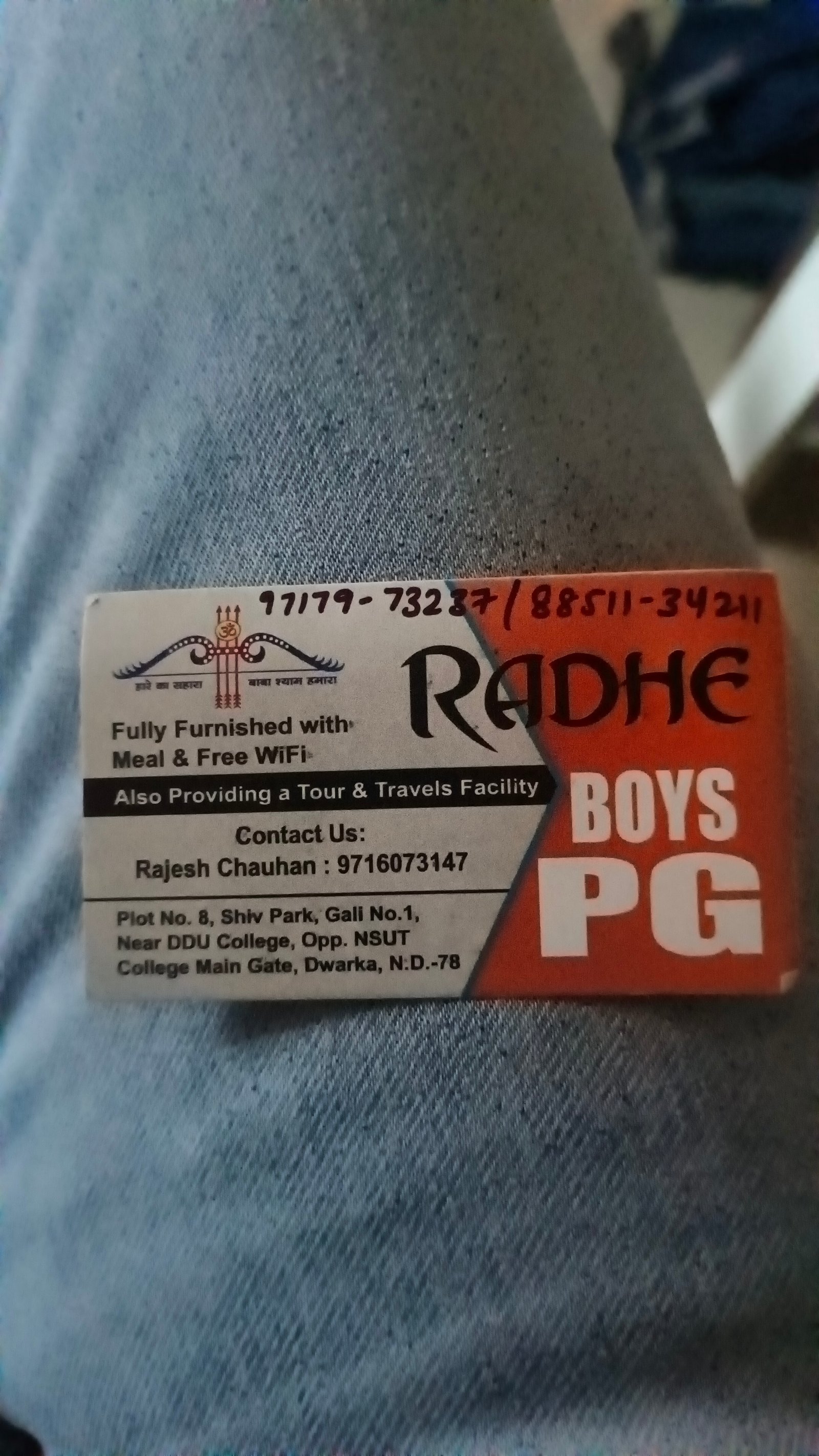 PG RADHE BOYS